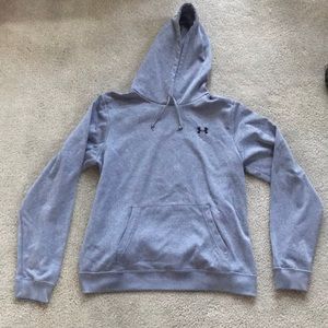 Under Armour size YL grey hoodie